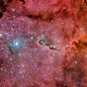 IC 1396 and VdB142