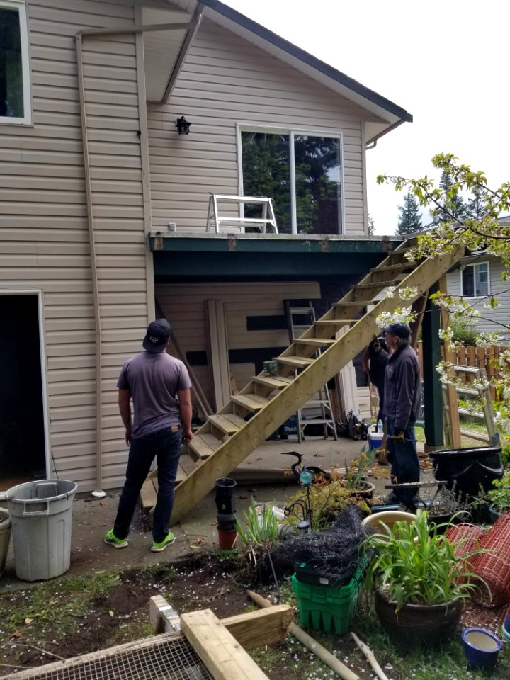 Deck remodel
