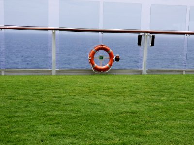 Day 126 lawn at sea