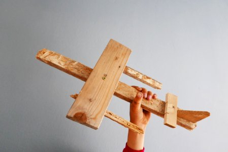 9x13 - Hand Crafted - Flugzeug