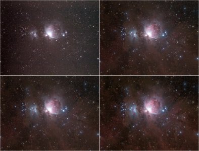 Orion Nebula stack demo