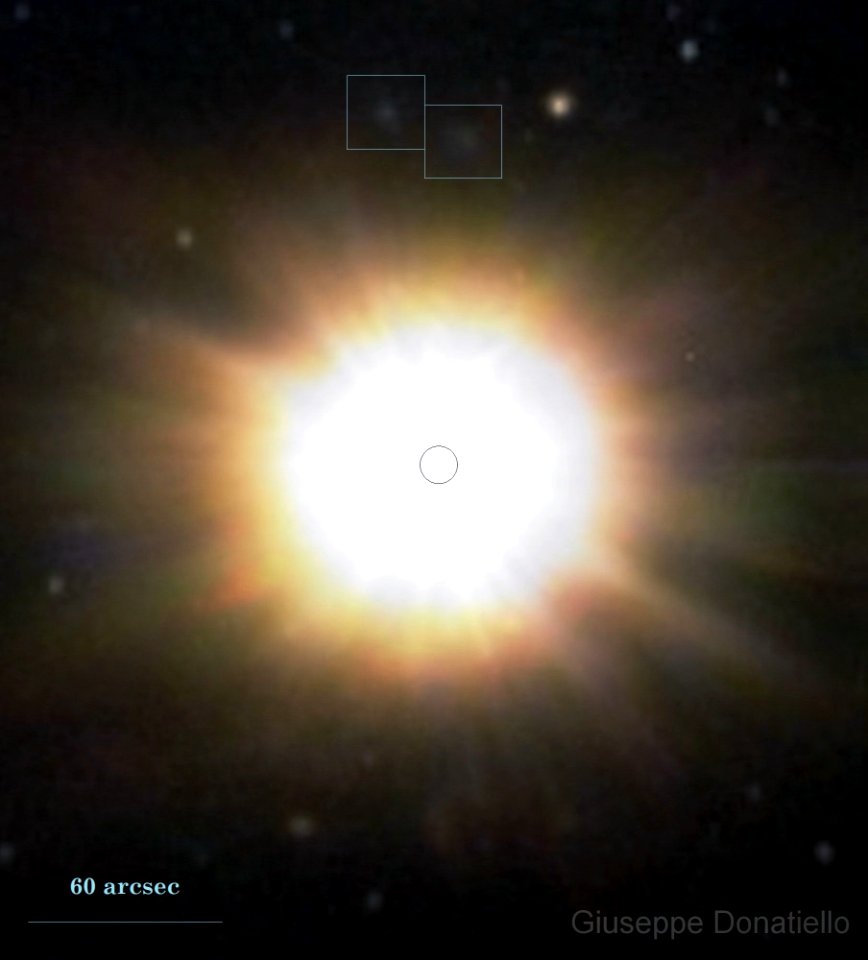 C/2013A1 over Mars