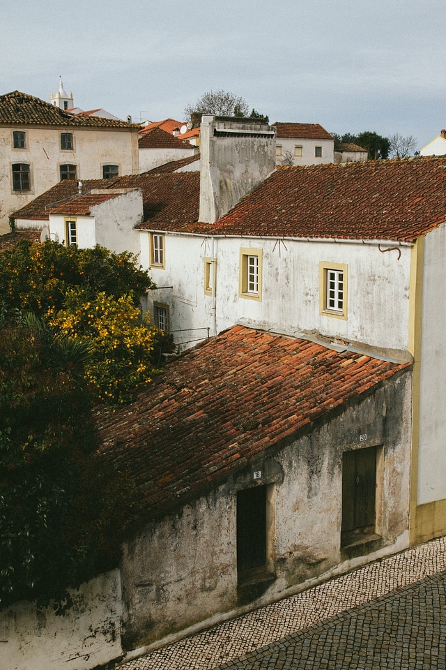 Roofs old urban