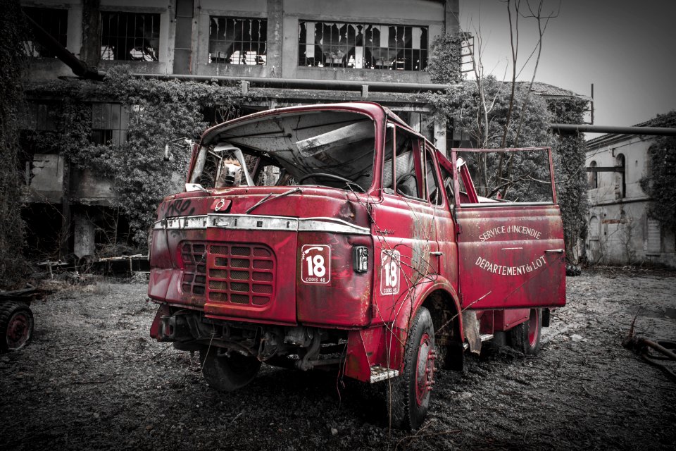 Urbex - Camion pompier