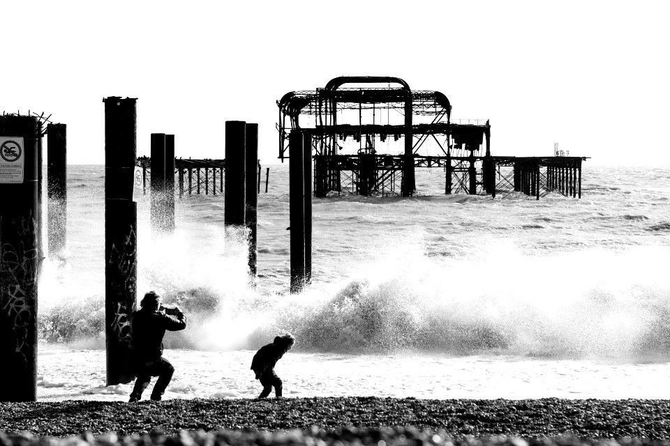 Brighton - destroyed West Pier