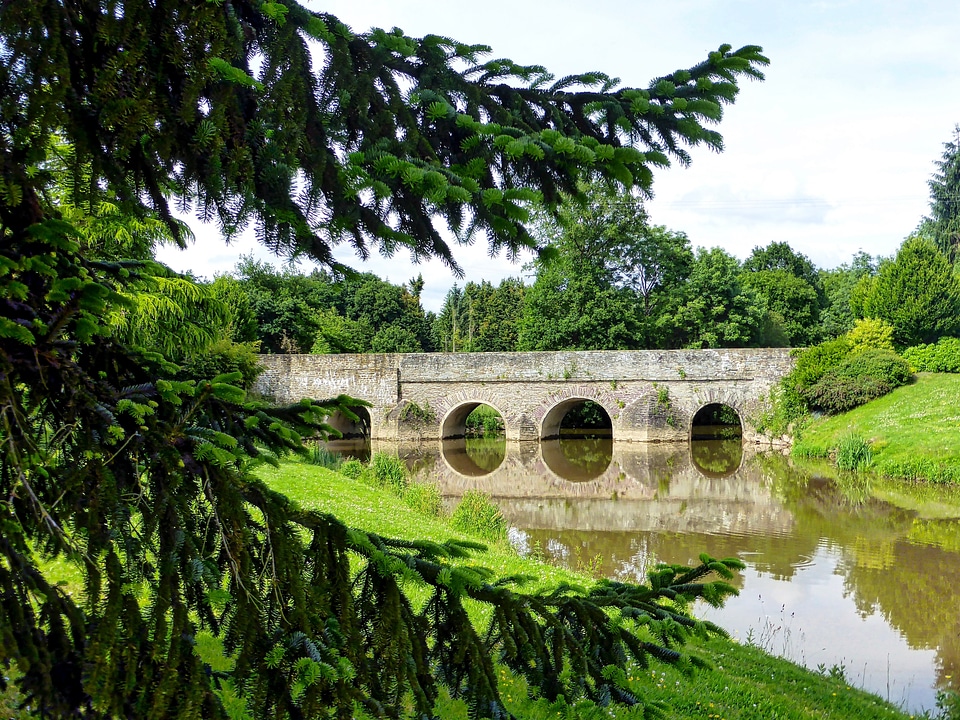 Arches river architecture