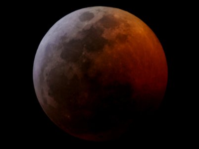 Total lunar eclipse on January 21, 2019