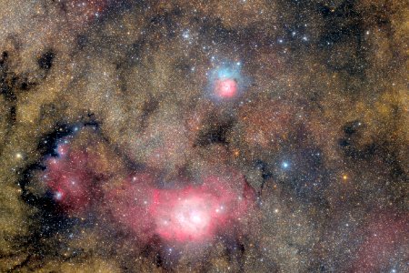 Lagoon Nebula region #1