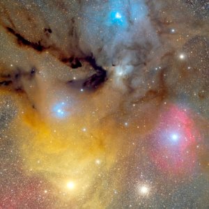 Antares and Rho Ophiuchi clouds complex (2010-2020)