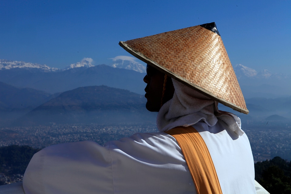 Straw hat traditional headwear