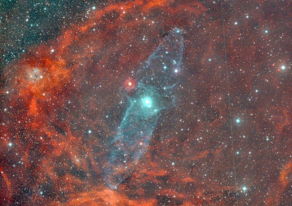 Sh2-129 +  Ou4 (Dss2+OIII) (cutout)