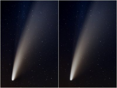 Comet C/2020 F3 (NEOWISE) on 13 July 2020 photo