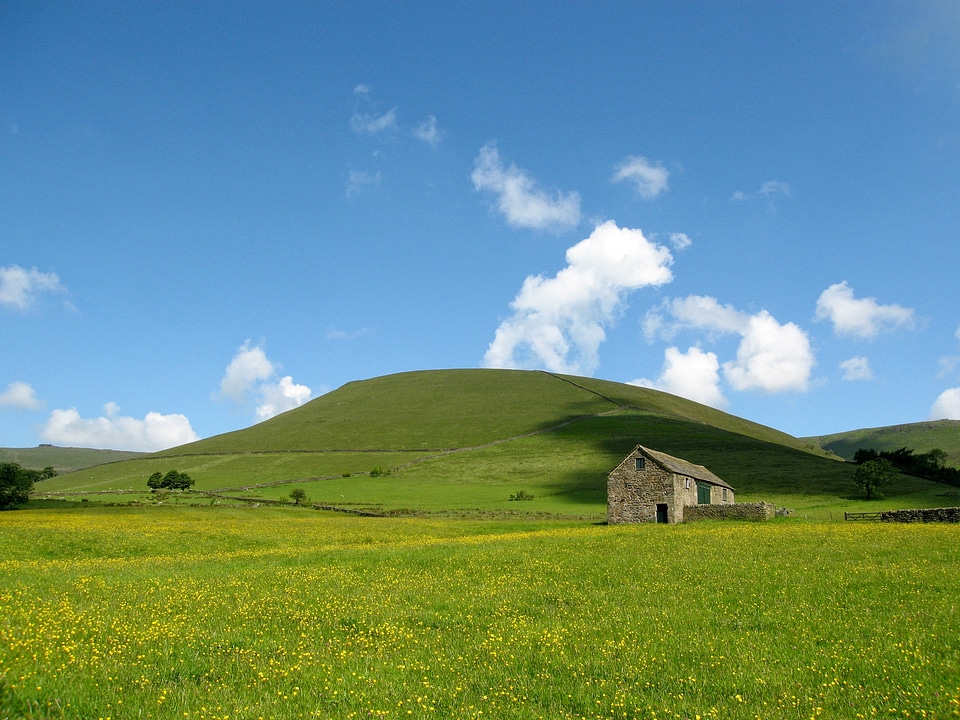 Landscape countryside stone photo