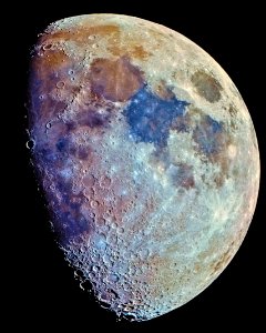 Moon on July 3, 2017