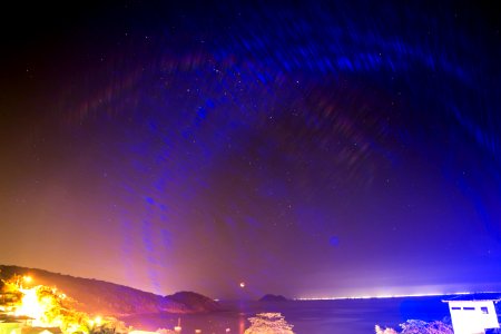 Moonset in Búzios' nightsky