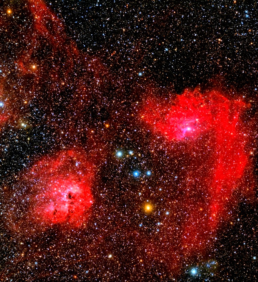 IC 405 region in Auriga