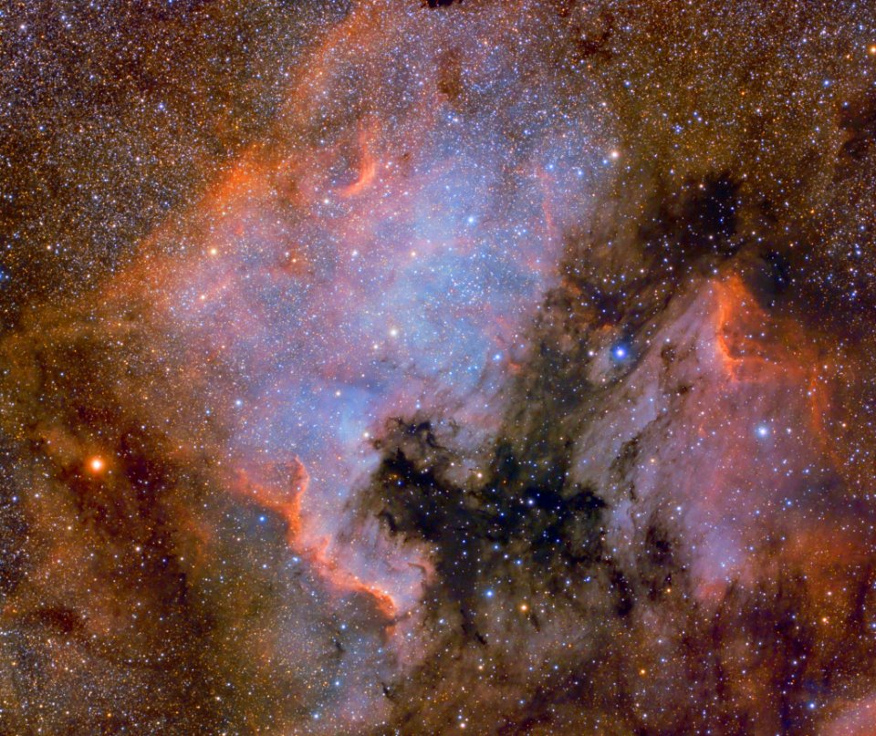 NGC 7000 & IC 5070 RGB SII Ha OIII