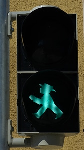 Traffic signal green males