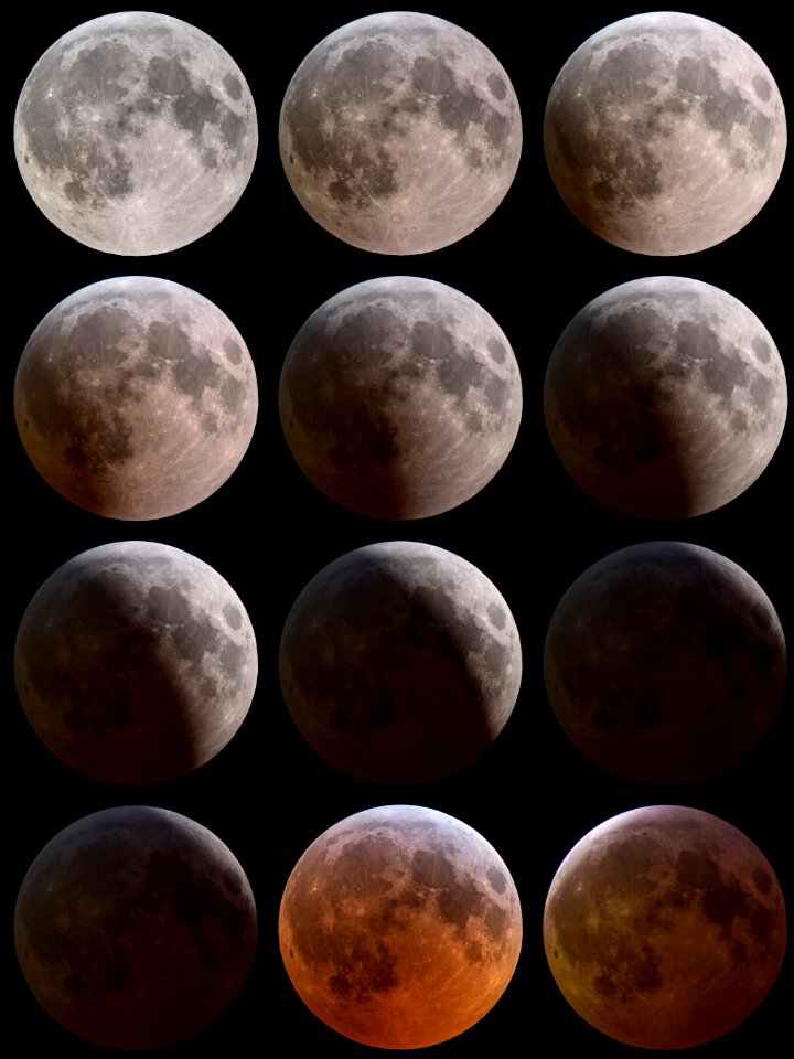 Total Lunar Eclipse on Jan. 21, 2019 Hdr - tile