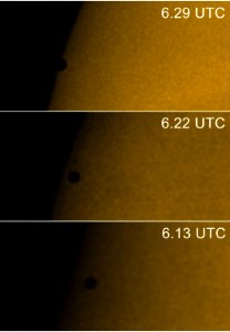 Mercury Transit on Nov. 13, 1986