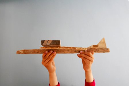 9x13 - Hand Crafted - Flugzeug