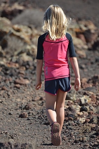 Hiking sports motion