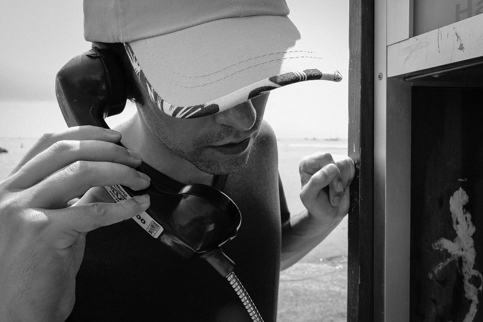 Phone pay phone booth