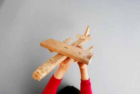 9x13 - Hand Crafted - Flugzeug