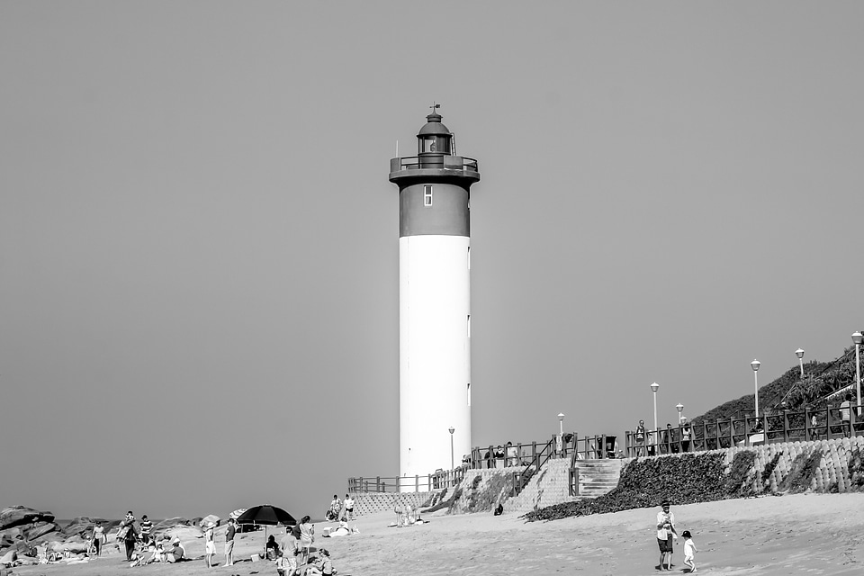 Coast durban lighthouse