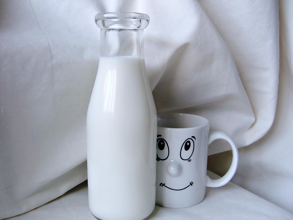 Drink calcium glass of milk