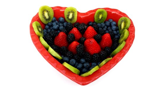 heart of fruits photo