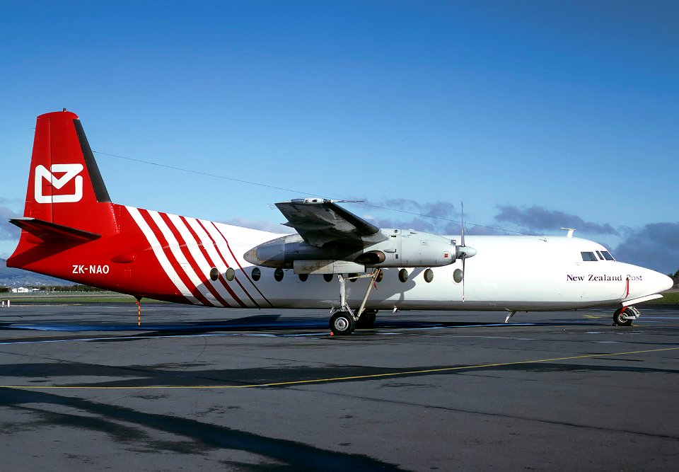 New Zealand Post (Airwork NZ) Fokker F-27 500 ZK-NAO