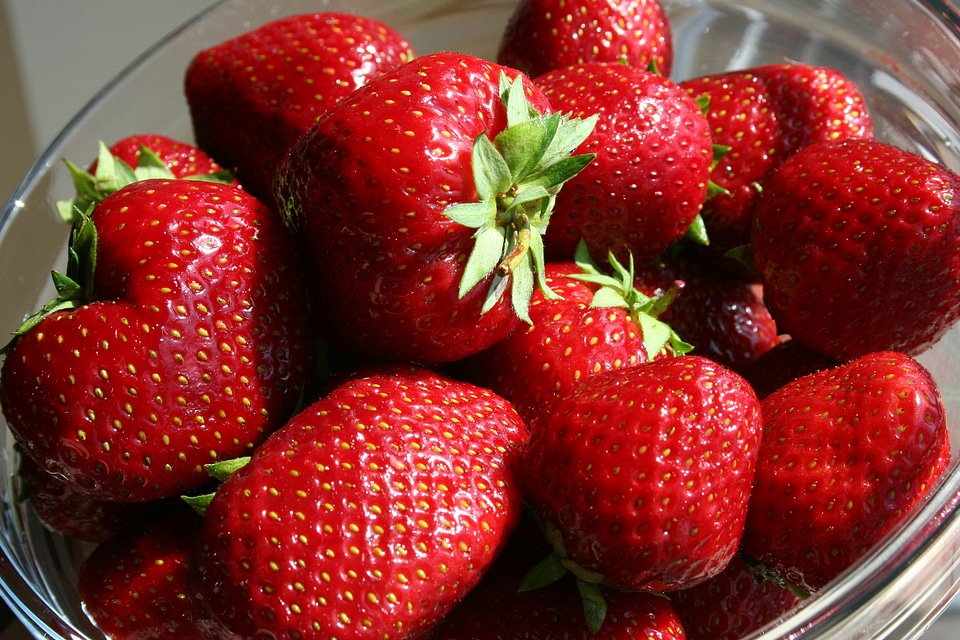 Appetizing sweet in the summer time