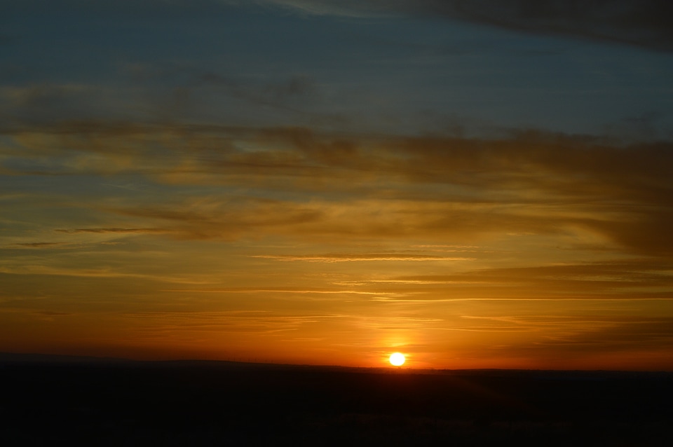 Sun landscape travel