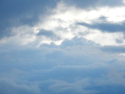 Dramatic clouds photo