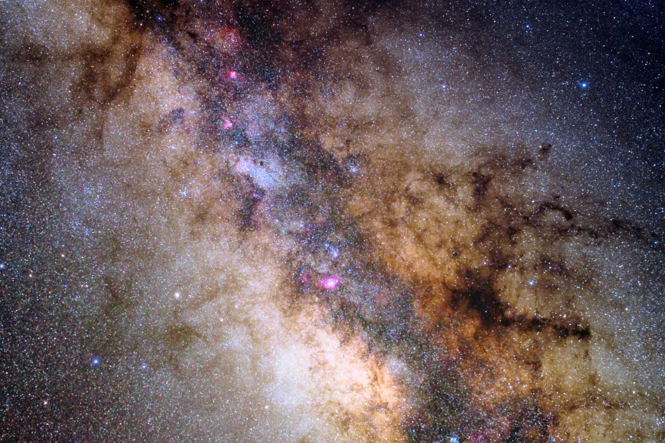 Galactic Center Region FOV 31°x22°
