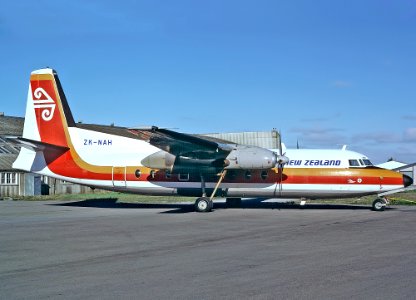 Air New Zealand Fokker F-27 100 ZK-NAH