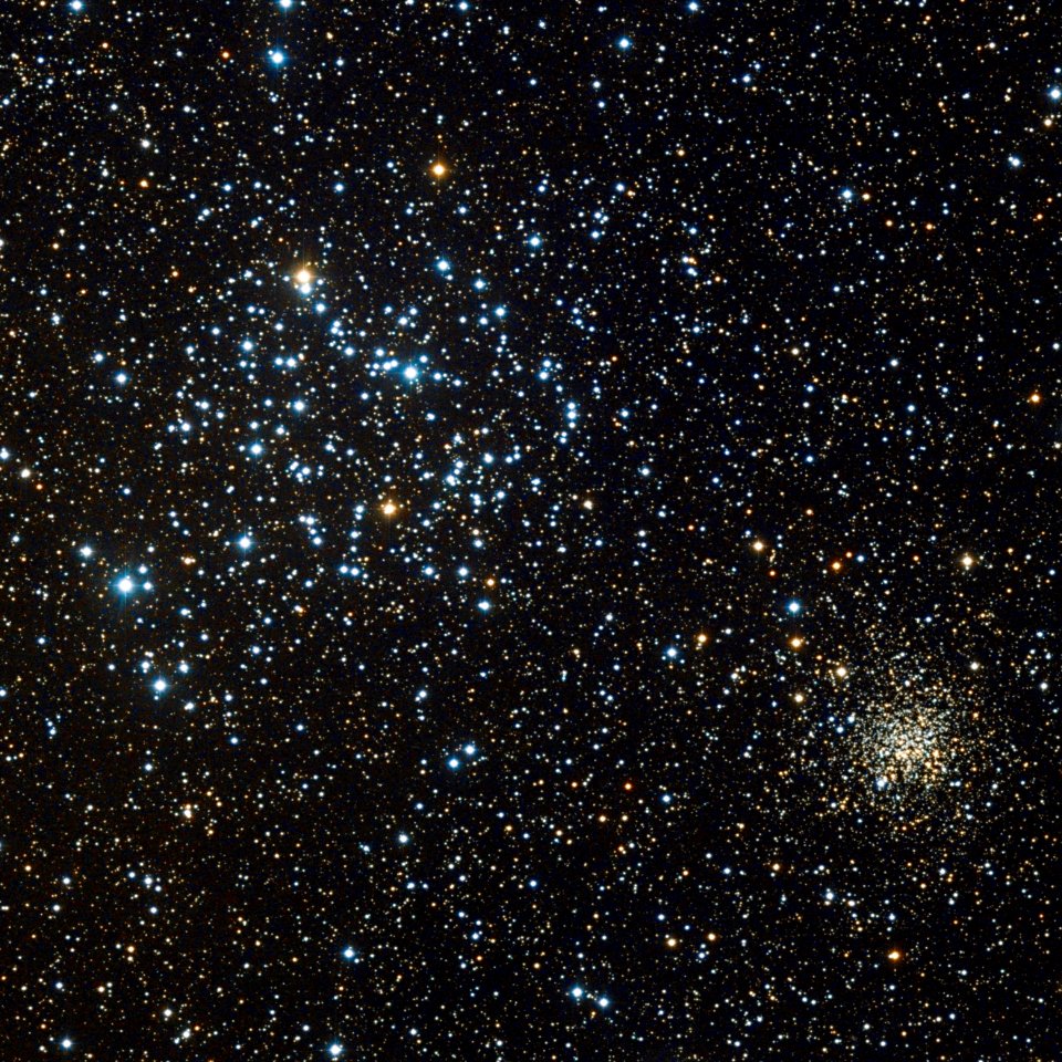 Messier 35 and NGC 2158