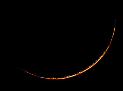 First crescent moon