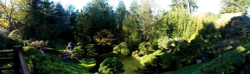 Japanese Tea Garden Panorama photo