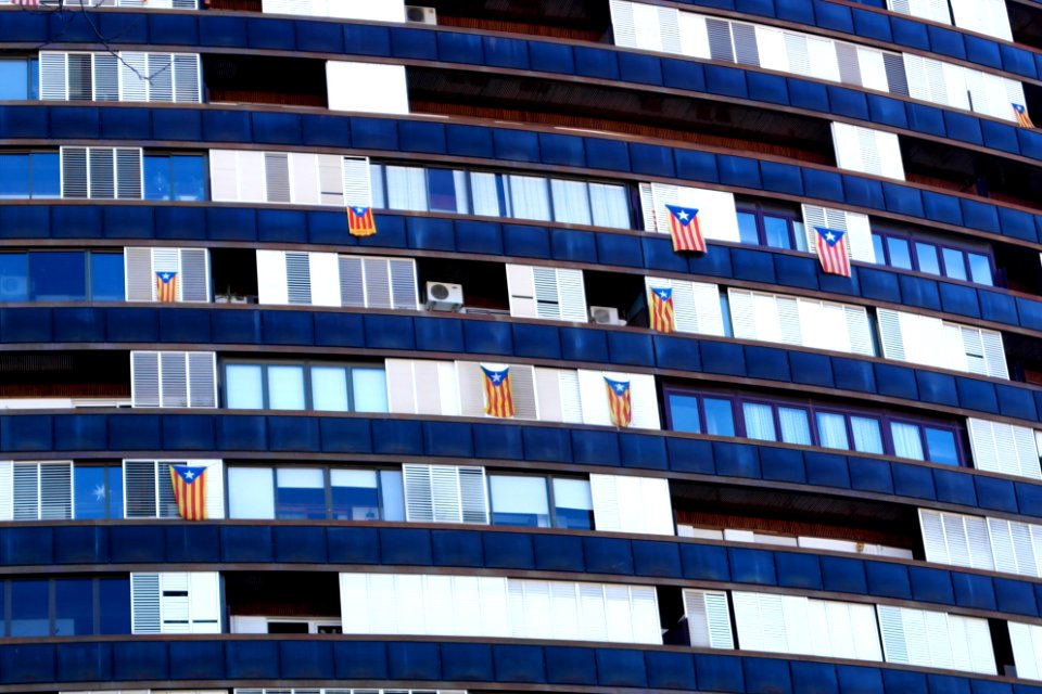 Barcelona - Flags