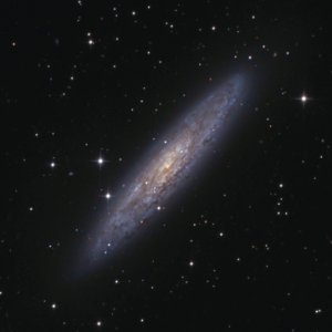 NGC 253 L-RGB cut photo