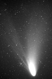 Hale-Bopp on April 6, 1997 (B filter)