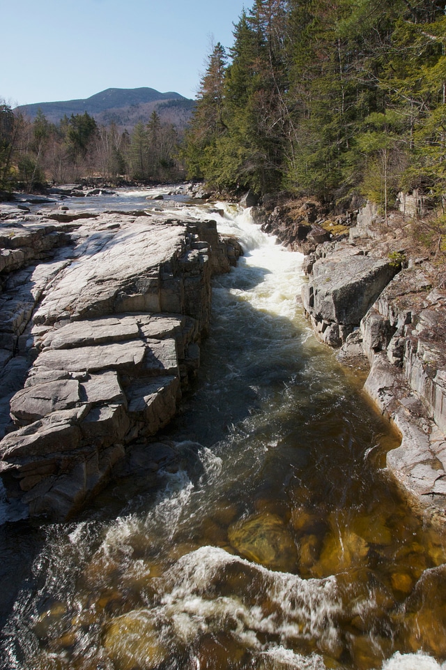 Foam nature landscape
