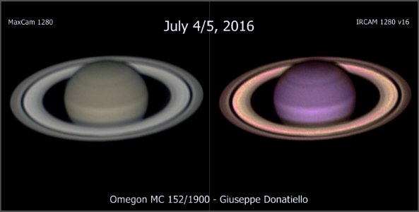 Saturn on July 4/5, 2016