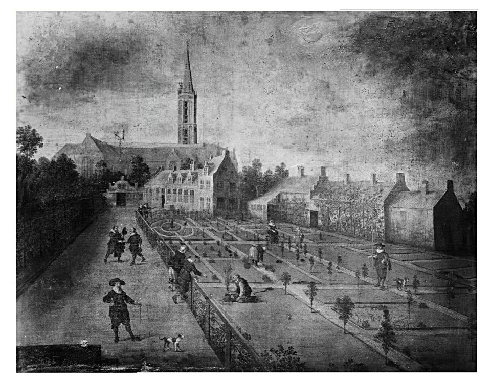 Zicht op de Jacobikerk uit 1635
