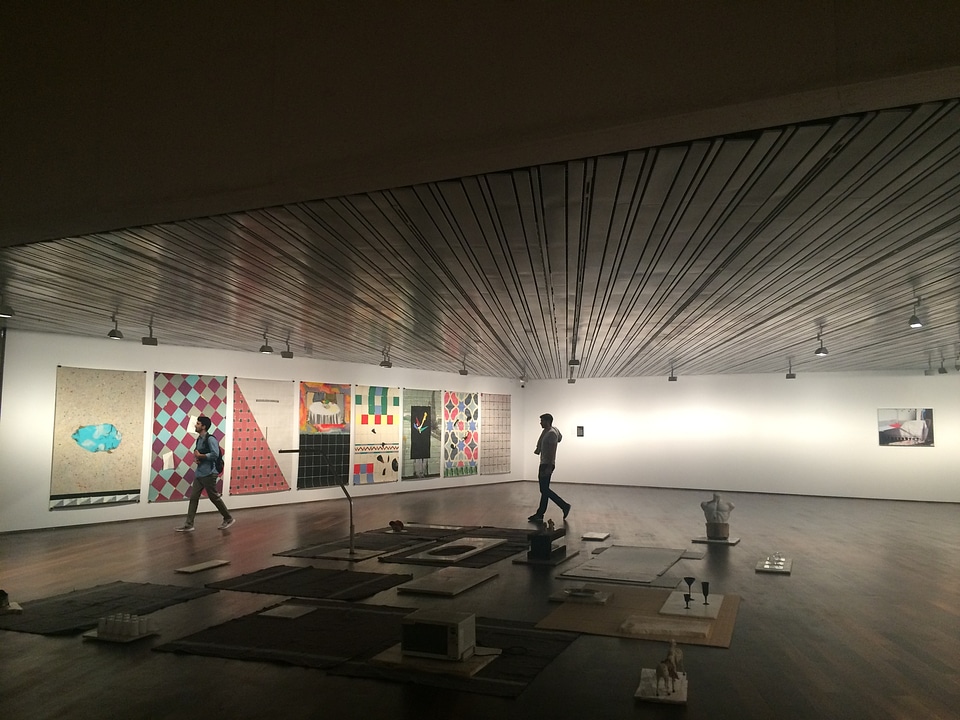 Museum exhibition modern