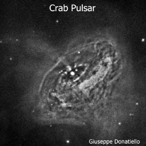 The Crab Pulsar in Taurus photo