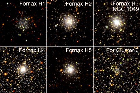 Fornax dwarf globular clusters photo