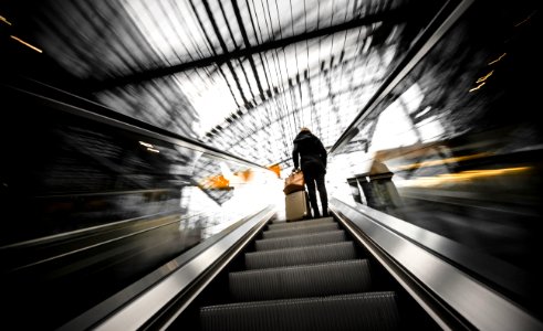 Rolltreppe